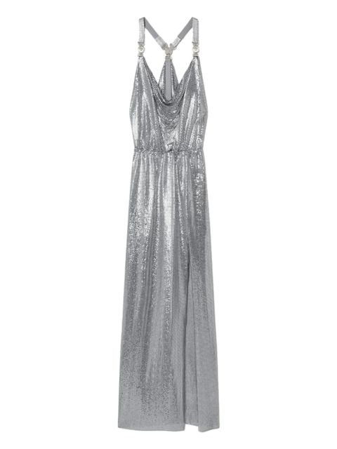 Versace Medusa '95 chainmail maxi dress - Silver - zdjęcie produktu nr 1