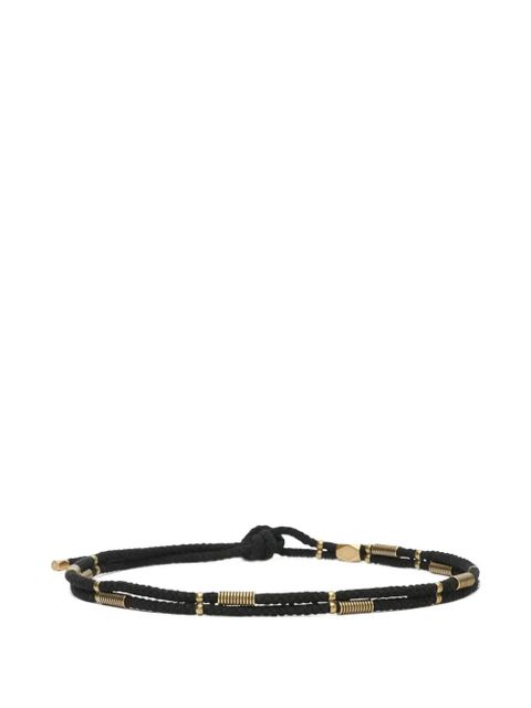 ISABEL MARANT Sayka beaded belt - Black