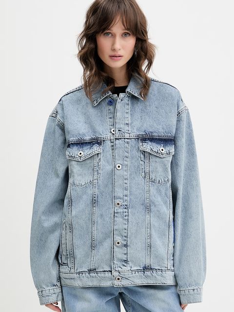 Karl Lagerfeld Jeans kurtka damska jeansowa - zdjęcie produktu nr 2