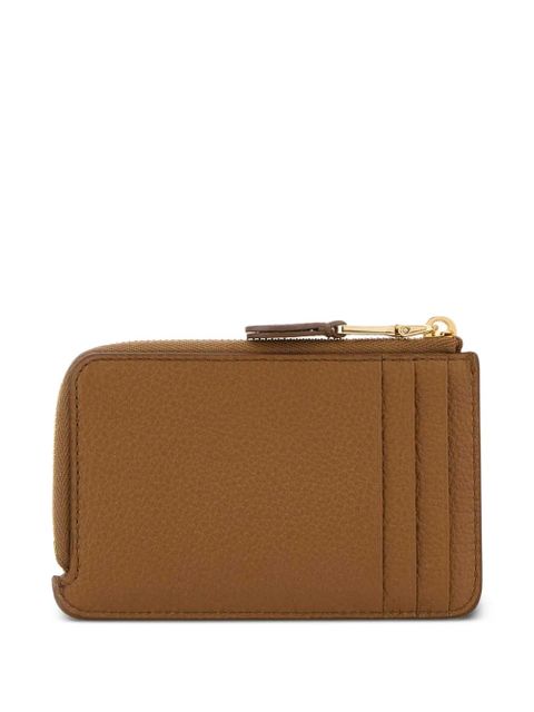 Miu Miu leather card holder - Brown - zdjęcie produktu nr 2