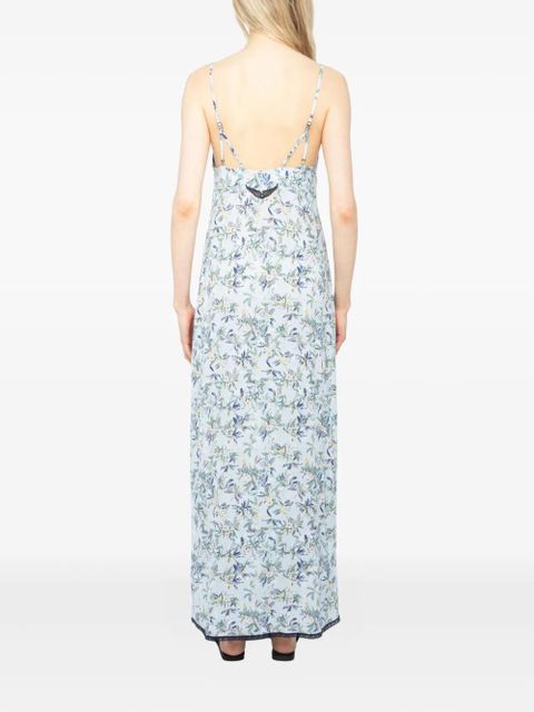 Zadig&Voltaire Ramelil maxi dress - Blue