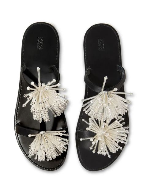 PUCCI embroidered slides - Black - zdjęcie produktu nr 2