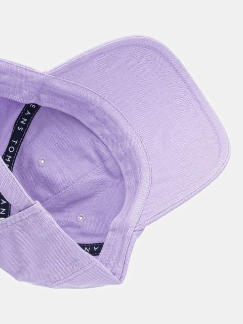 Tommy Jeans czapka z daszkiem bawełniana kolor fioletowy AW0AW17580 - zdjęcie produktu nr 2