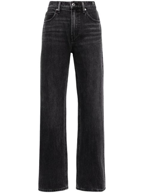 Alexander Wang EZ straight-leg jeans - Black - zdjęcie produktu nr 1
