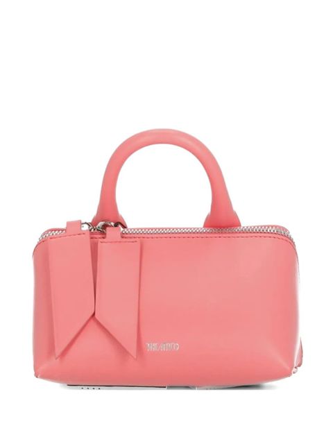 The Attico top-handle leather tote bag - Pink - zdjęcie produktu nr 1
