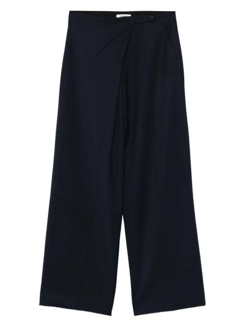 SANDRO asymmetrical panel trousers - Blue - zdjęcie produktu nr 1