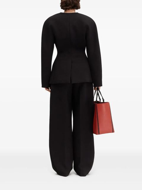 Jacquemus The Ovalo jacket - Black