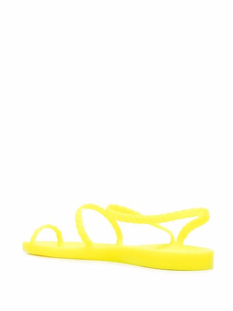 Ancient Greek Sandals Eleftheria braided-strap sandals - Yellow - zdjęcie produktu nr 2