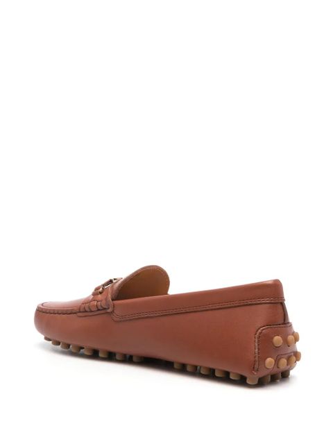 Tod's Gommino leather loafers - Brown