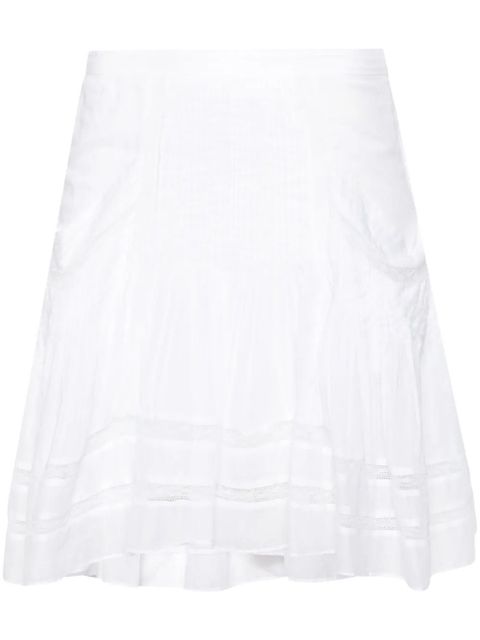 MARANT ÉTOILE Giuliani mini skirt - White - zdjęcie produktu nr 1