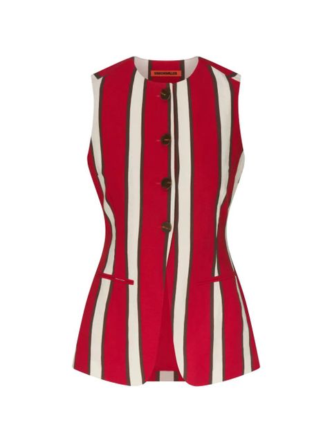 Simon Miller Del Mar striped top - Red - zdjęcie produktu nr 1