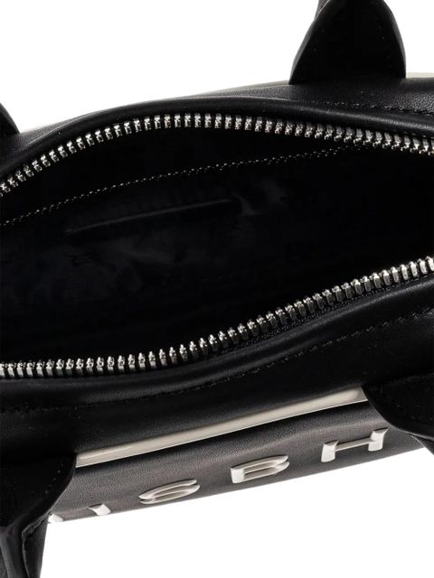 MISBHV logo-plaque top-handle tote bag - Black