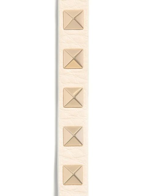 Valentino Garavani Rockstud leather bracelet - Neutrals - zdjęcie produktu nr 2