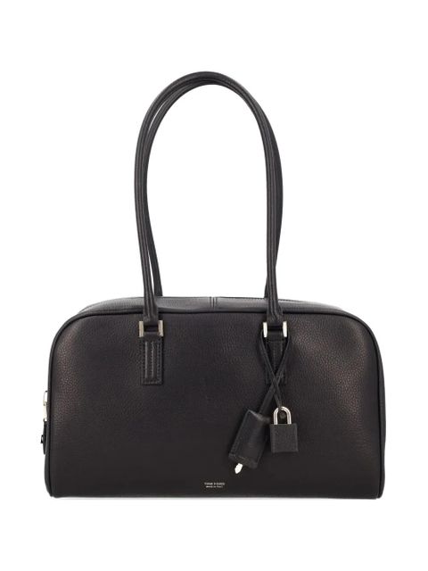 TOM FORD padlock leather tote bag - Black - zdjęcie produktu nr 1