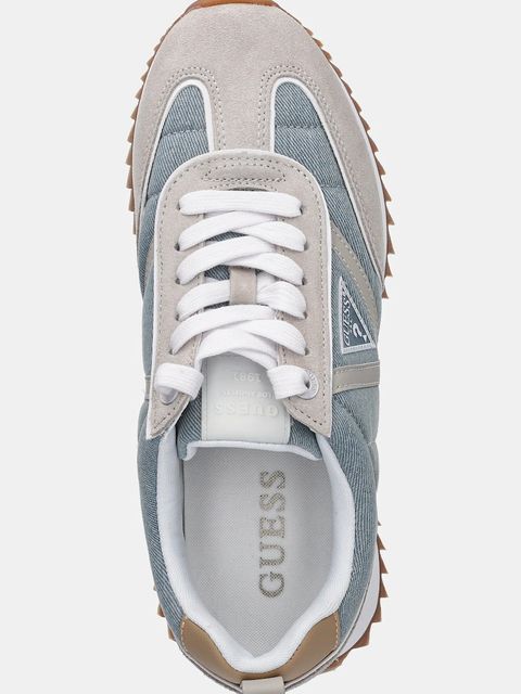 Guess sneakersy BAIL damskie kolor beżowy FLTBAI DEN12 - zdjęcie produktu nr 2