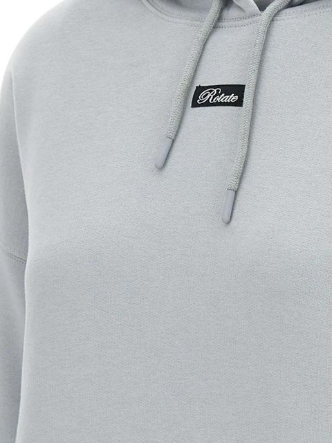 ROTATE BIRGER CHRISTENSEN logo hoodie - Grey