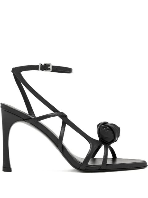 ROTATE BIRGER CHRISTENSEN rosette strap sandals - Black - zdjęcie produktu nr 1