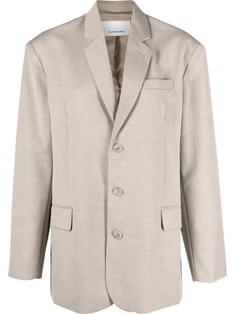 The Frankie Shop Gelso oversized blazer - Neutrals - zdjęcie produktu nr 1