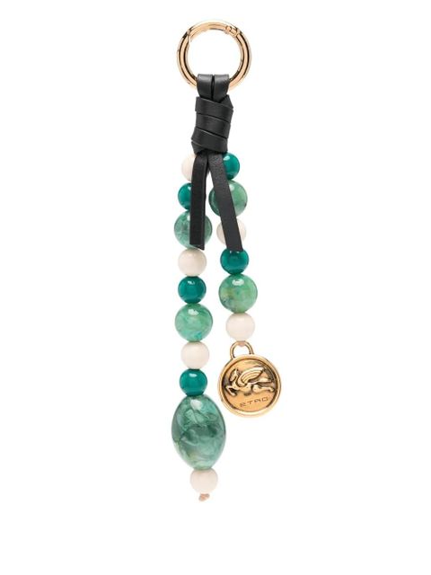 ETRO beaded bag charm - Green - zdjęcie produktu nr 1