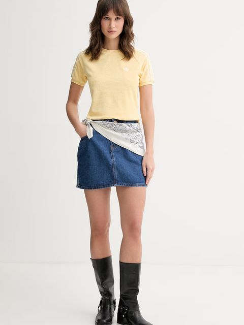 adidas Originals spódnica jeansowa - zdjęcie produktu nr 1