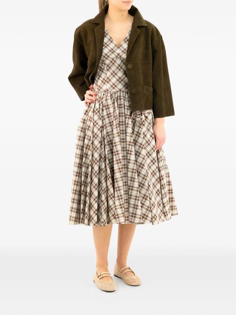 Prada suede jacket - Brown - zdjęcie produktu nr 2