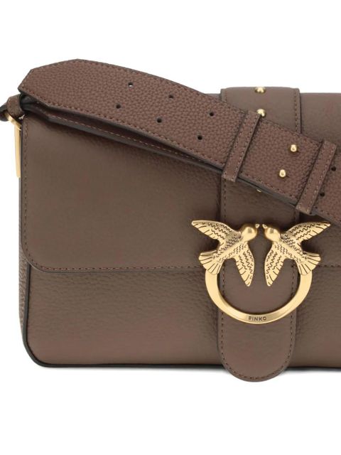 PINKO large Love shoulder bag - Brown