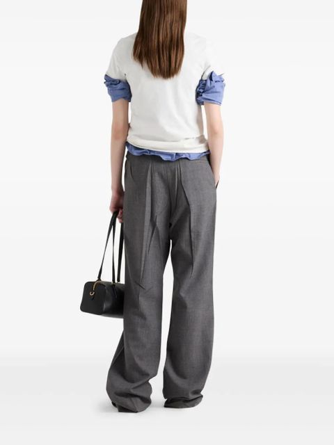 Prada printed T-shirt - White