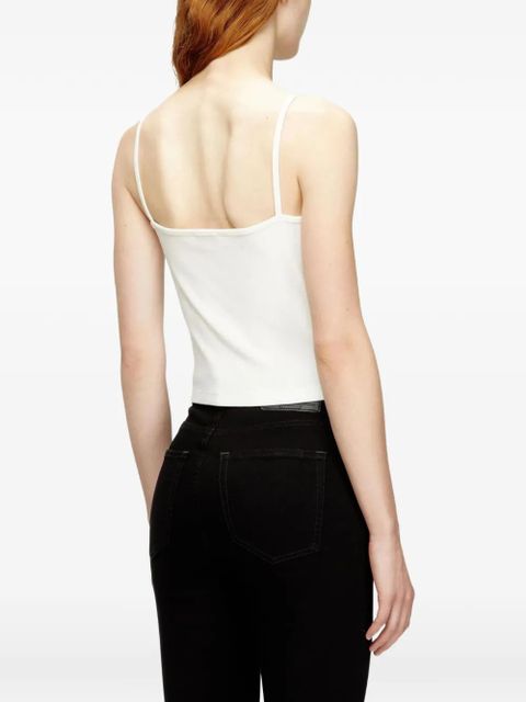 Diesel T-Hupy logo-detail tank top - White