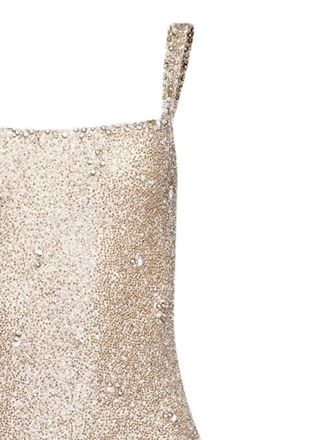 Clio Peppiatt sleeveless mini dress - Gold - zdjęcie produktu nr 2