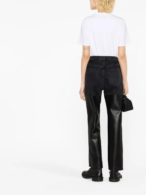 Golden Goose logo-print cotton T-Shirt - White