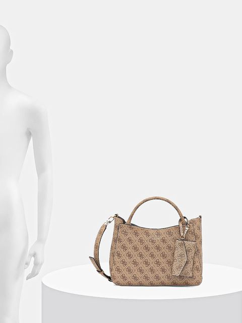 Guess torebka BRENTON kolor beżowy HWLG96 48050