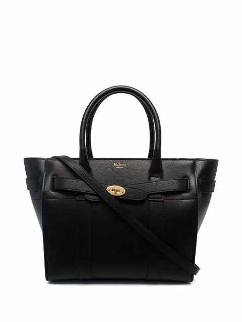 Mulberry Bayswater leather tote bag - Black - zdjęcie produktu nr 1