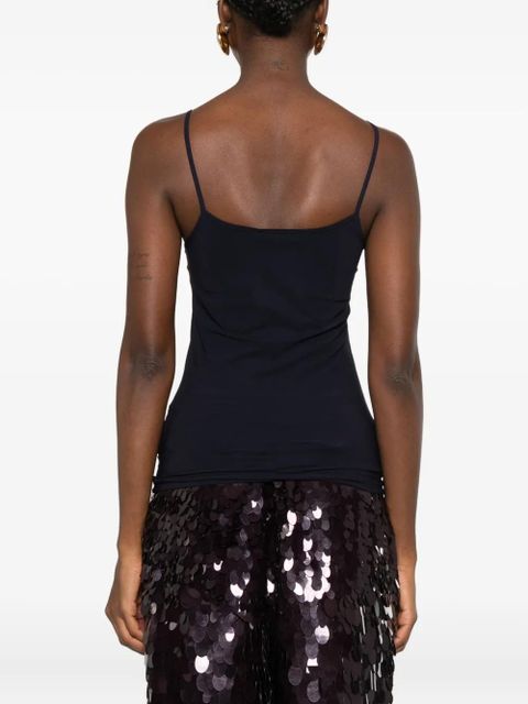 Jil Sander V-neck spaghetti-strap top - Black