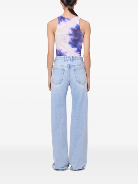 Rabanne tie-dye tank top - Purple