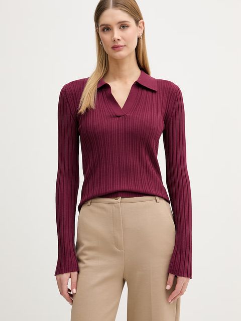 United Colors of Benetton polo damskie z wiskozy - zdjęcie produktu nr 2