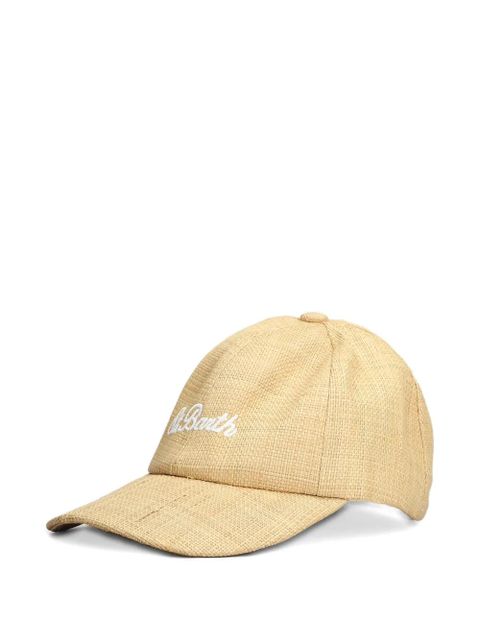 MC2 Saint Barth raffia baseball cap - Neutrals