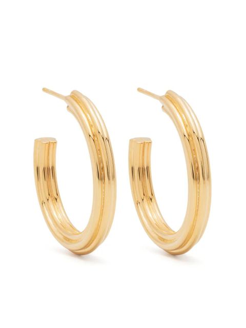 Missoma ridge hoop earrings - Gold - zdjęcie produktu nr 1