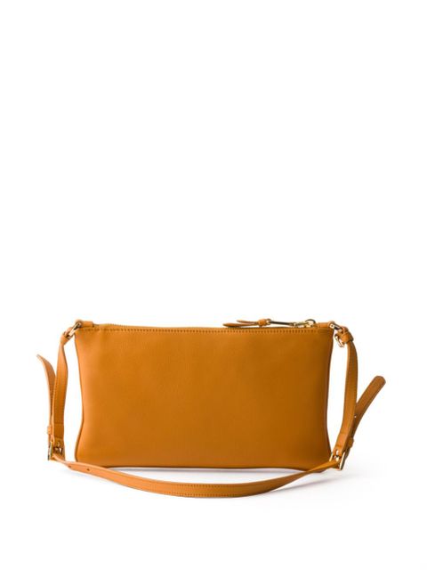 Prada leather shoulder bag - Orange - zdjęcie produktu nr 2