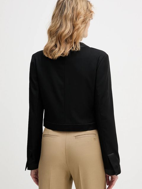 Karl Lagerfeld marynarka z domieszką wełny KARL DAILY