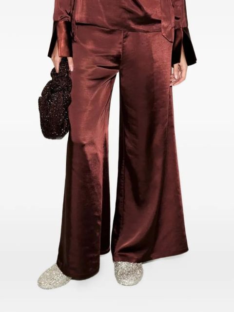 Simon Miller wide-leg trousers - Brown - zdjęcie produktu nr 1