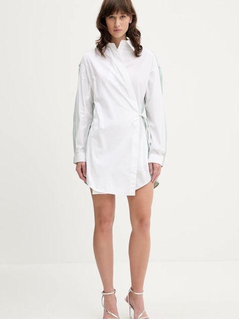 Diesel sukienka bawełniana D-ELPHI-DEN DRESS - zdjęcie produktu nr 2