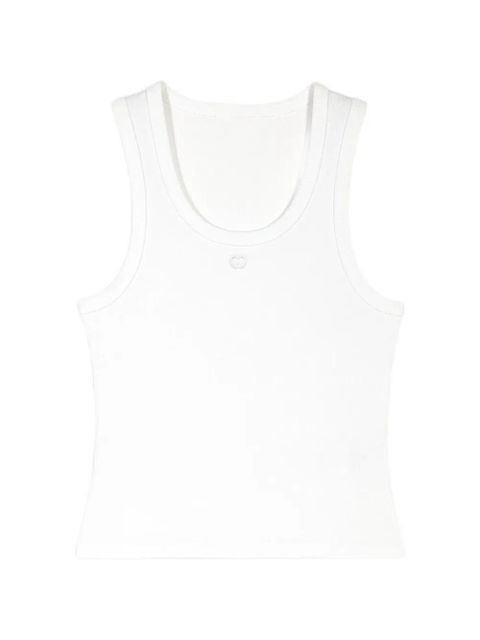 Maje ribbed tank top - White - zdjęcie produktu nr 1