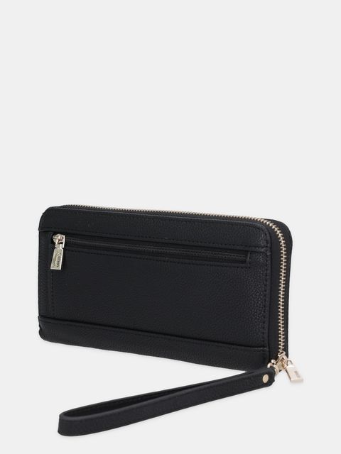 Guess portfel GREGORIA damski kolor czarny SWBG85 46146