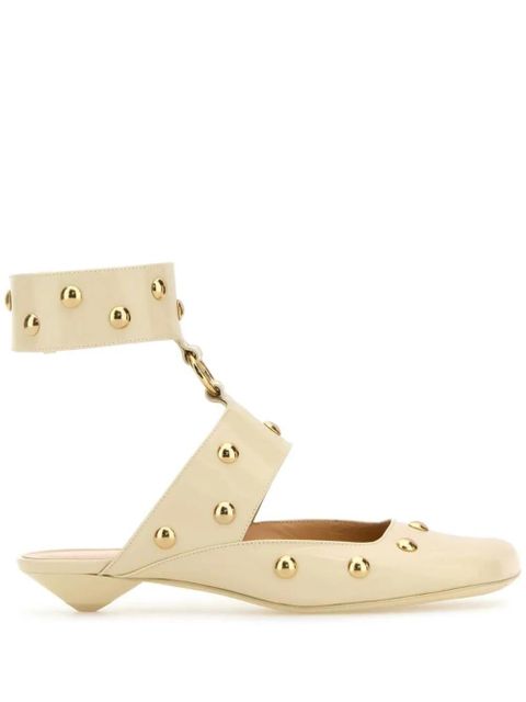 Chloé Jade leather sandals - White - zdjęcie produktu nr 1