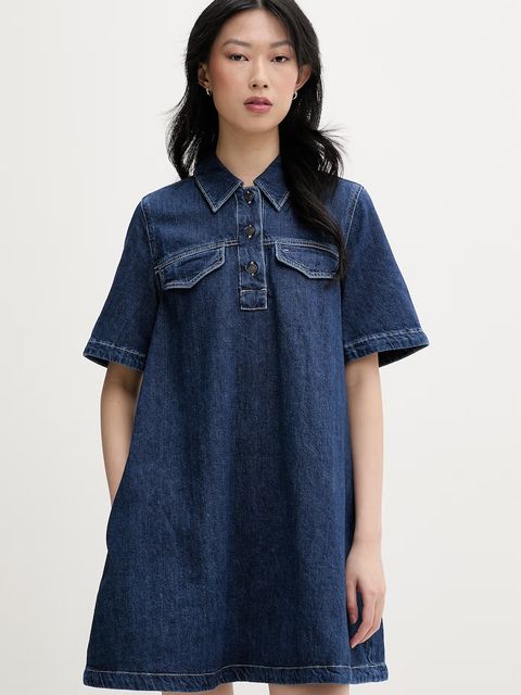 Tommy Jeans sukienka jeansowa - zdjęcie produktu nr 1