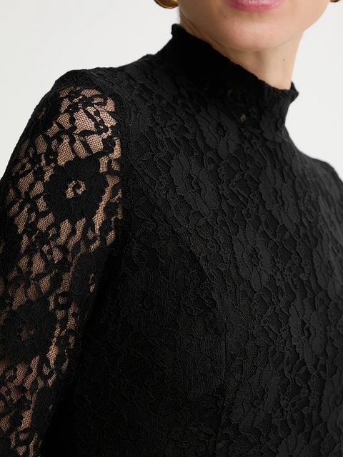 Bardot sukienka kolor czarny maxi rozkloszowana 60076DB