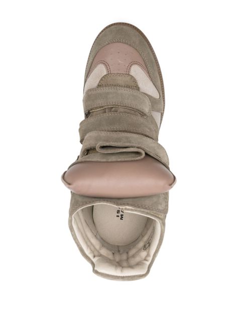ISABEL MARANT 50mm Bekett suede sneakers - Neutrals - zdjęcie produktu nr 2