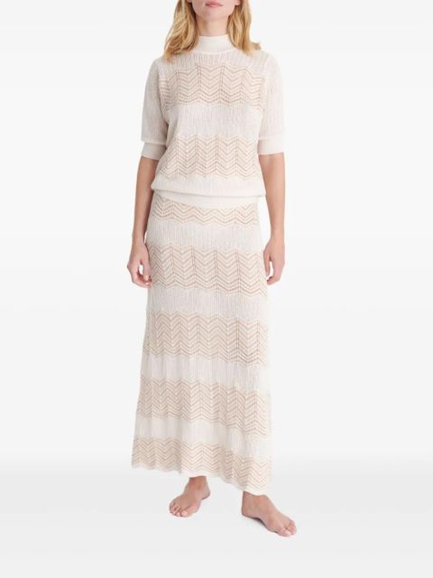 ERES Mer maxi skirt - White