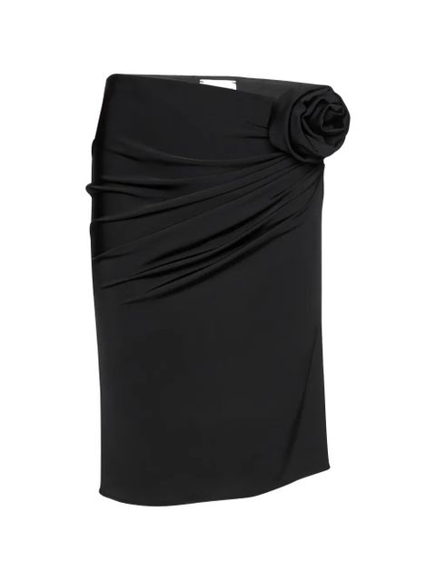 Magda Butrym gathered skirt - Black - zdjęcie produktu nr 1