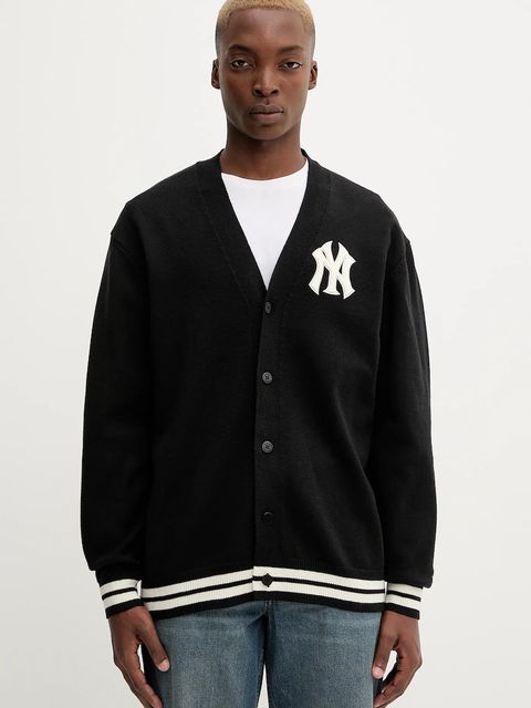 New Era kardigan z domieszką wełny kolor czarny 60684475 - zdjęcie produktu nr 1